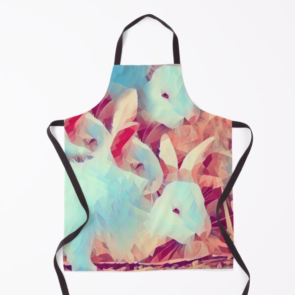 Item preview, Beautiful Poly Art Design of Bunny Rabbits for Easter designed and sold by CristalleLisa.