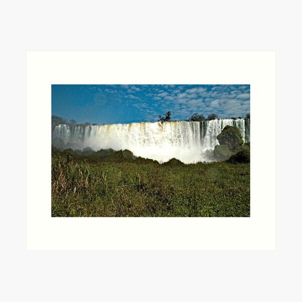 Item preview, Iguazu Iguassu Waterfall Landscape Panorama Scenery, Brazil Argentina 14 designed and sold by worldways.
