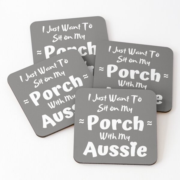 Item preview, Aussie Gifts Porch Decor Australian Shepherd Gifts designed and sold by Teez-Me.