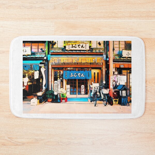 Item preview, Japan tokyo restaurant, anime restaurant street, japanese urban landscape, japanese alley, best gift for japan lovers, designed and sold by shodark.