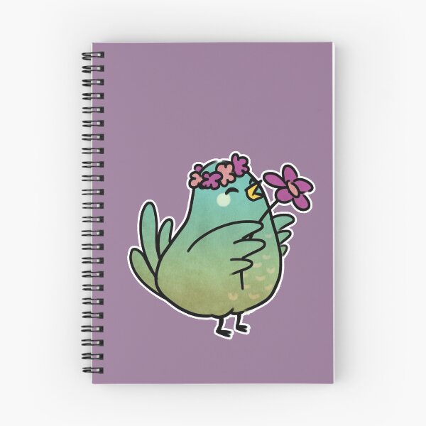 Item preview, Happy Spring Bird with Flowers designed and sold by Natalie Viola .