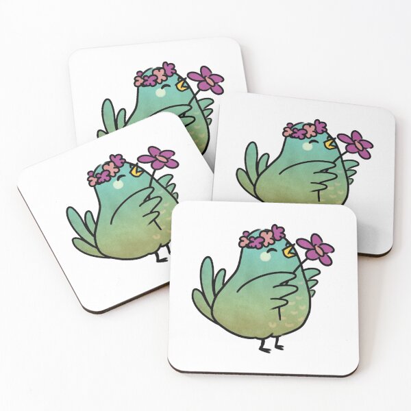 Item preview, Happy Spring Bird with Flowers designed and sold by Natalie Viola .