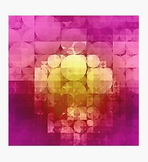 matted geometry Photographic Print