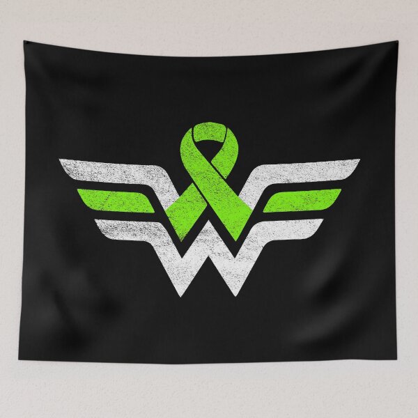 Item preview, Bipolar Disorder Green Awareness Ribbon  designed and sold by CrystalCrush.