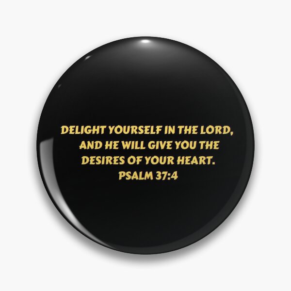 Artikelvorschau, Bibelvers Psalm 37: 4 entworfen und verkauft von Prayingwarrior.