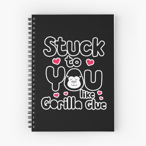 Item preview,  Stuck to you like Gorilla Glue, funny meme, funny gorilla designed and sold by narinari32.