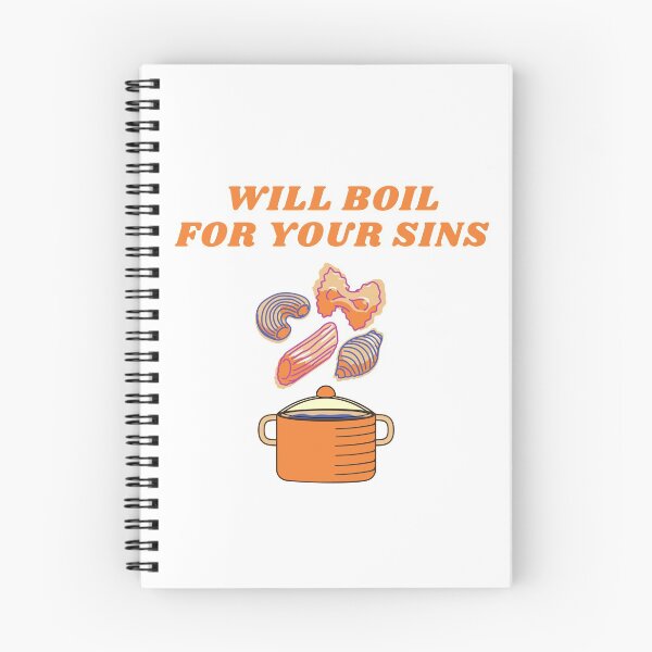 Item preview, Pasta Will Boil for Your Sins designed and sold by coloronym.