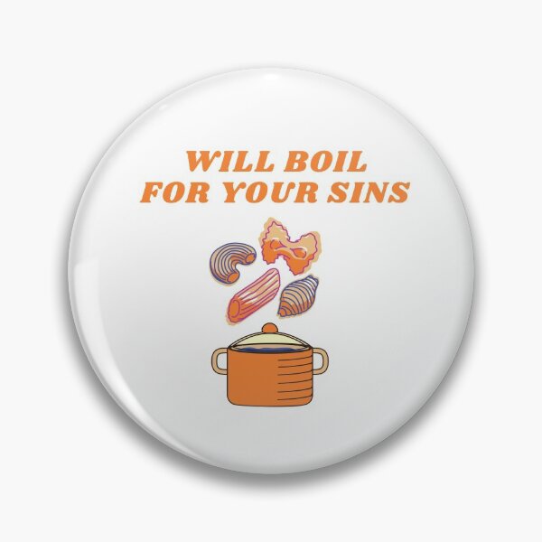 Item preview, Pasta Will Boil for Your Sins designed and sold by coloronym.
