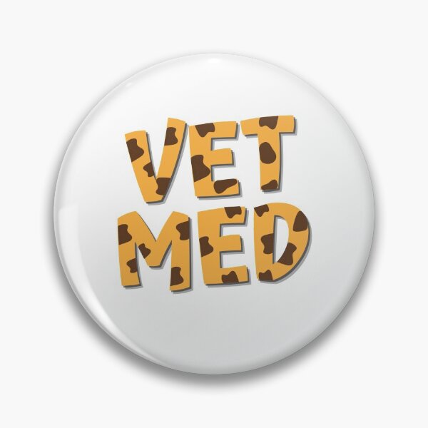 Item preview, VET MED Orange and Brown - giraffe spot pattern | veterinary medicine designed and sold by malvellina.