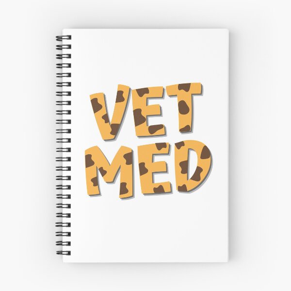 Item preview, VET MED Orange and Brown - giraffe spot pattern | veterinary medicine designed and sold by malvellina.