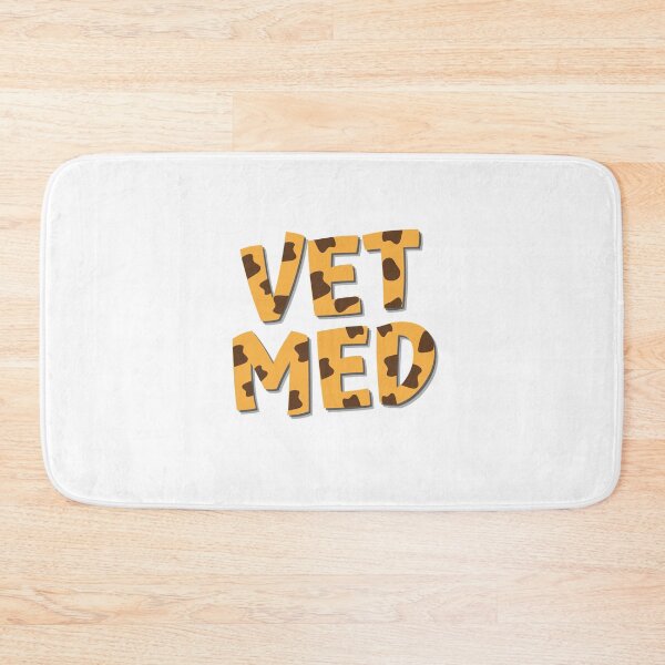Item preview, VET MED Orange and Brown - giraffe spot pattern | veterinary medicine designed and sold by malvellina.
