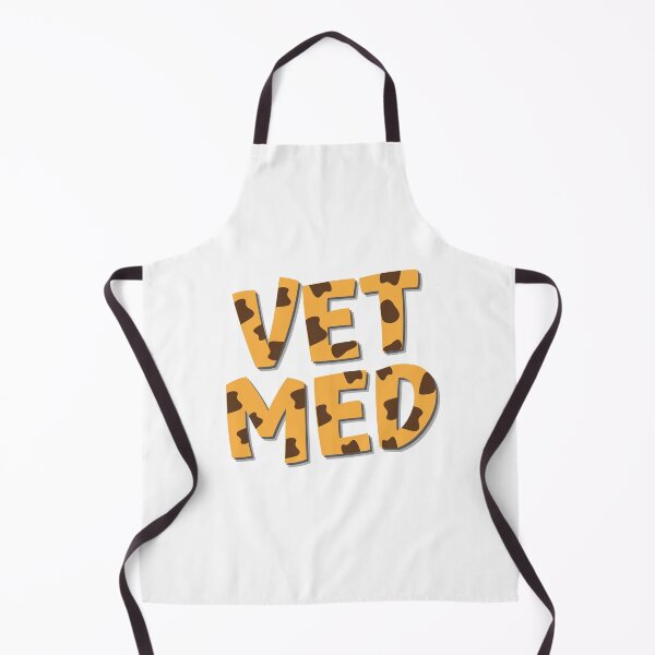 Item preview, VET MED Orange and Brown - giraffe spot pattern | veterinary medicine designed and sold by malvellina.