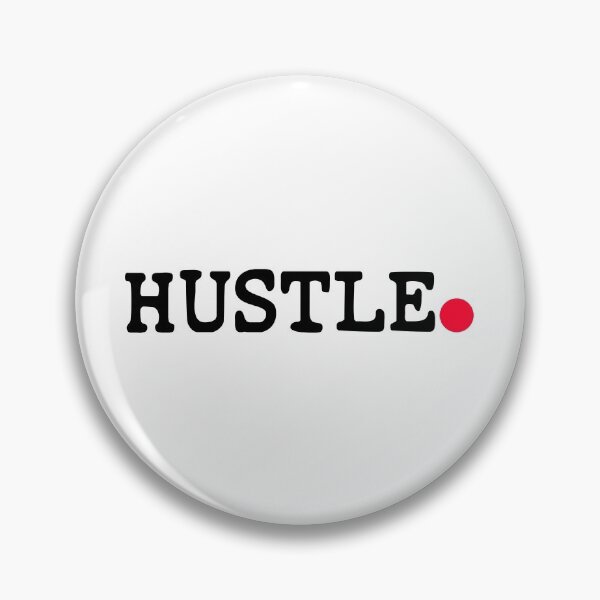 Item preview, Hustle - Entrepreneur Motivational Typography designed and sold by WolfSpiritCo.