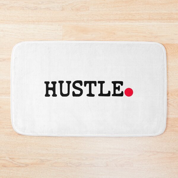 Item preview, Hustle - Entrepreneur Motivational Typography designed and sold by WolfSpiritCo.