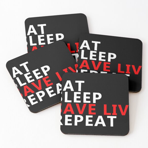 Item preview, Eat Save Lives Repeat designed and sold by equiliser.