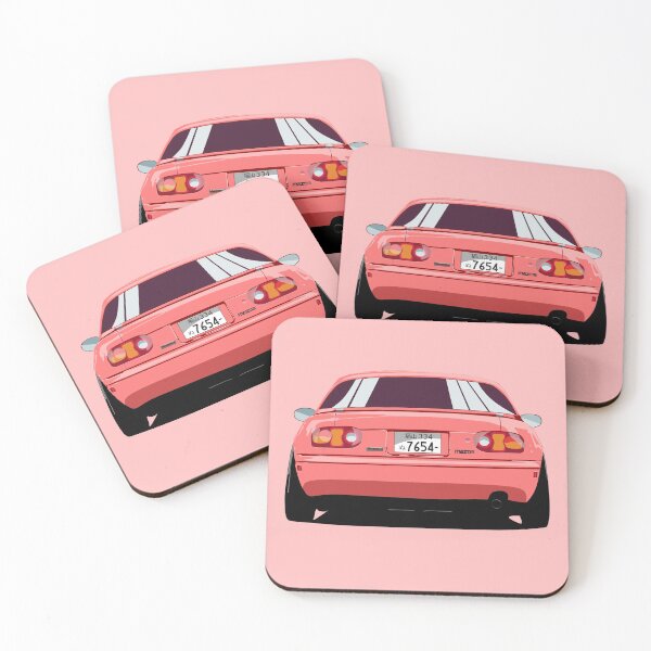Item preview, Pink JDM Miata Tail Sticker designed and sold by Tacos288.