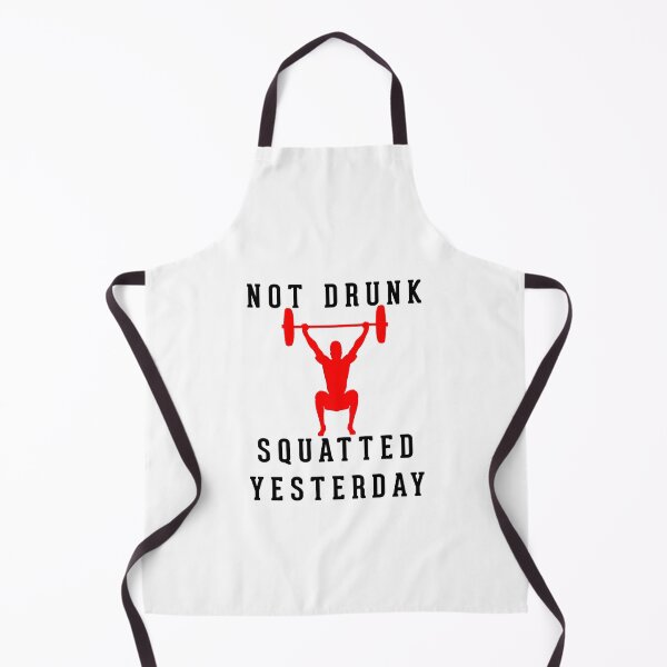 Item preview, Not drunk I squatted yesterday-bodybuilding posing-bodybuilding shirt designed and sold by younesennassiri.