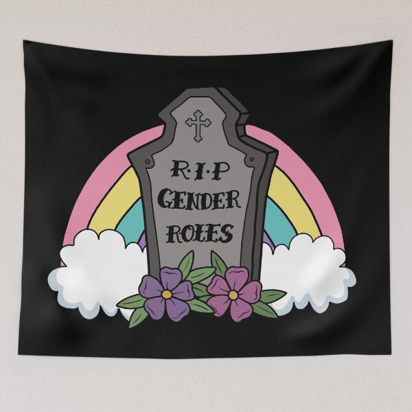 Item preview, RIP Gender Roles designed and sold by ValentinaHramov.