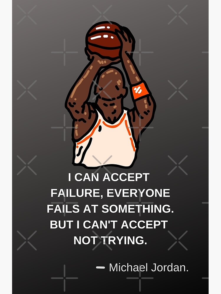 Tarjetas de felicitación «Frases Motivadoras De Michael Jordan» de  Tahanaseem | Redbubble