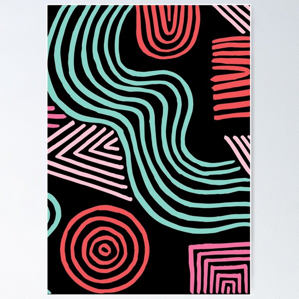 Item preview, shapes, patterns and lines designed and sold by 1wrld.