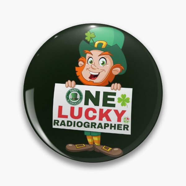 Item preview, One Lucky Radiographer St. Patrick's Day  designed and sold by Ellisen Prints.