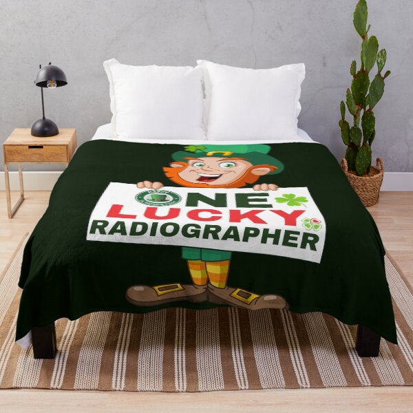 Item preview, One Lucky Radiographer St. Patrick's Day  designed and sold by Ellisen Prints.