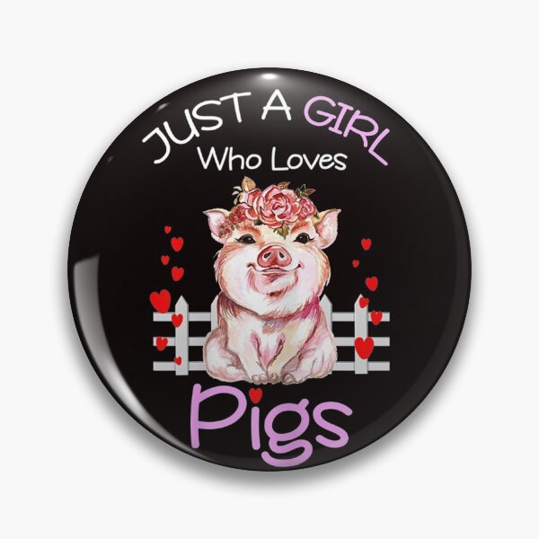 Item preview, Just a girl who loves pigs designed and sold by tunsiunhin.