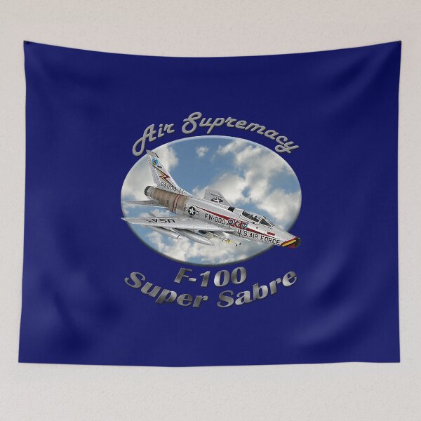 Item preview, F-100 Super Sabre Air Supremacy designed and sold by hotcarshirts.