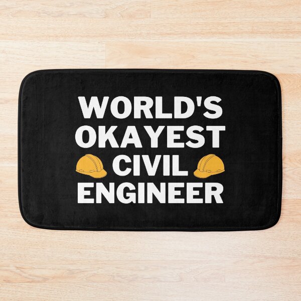 Item preview, World's Okayest And Best Civil Engineer designed and sold by livegood.