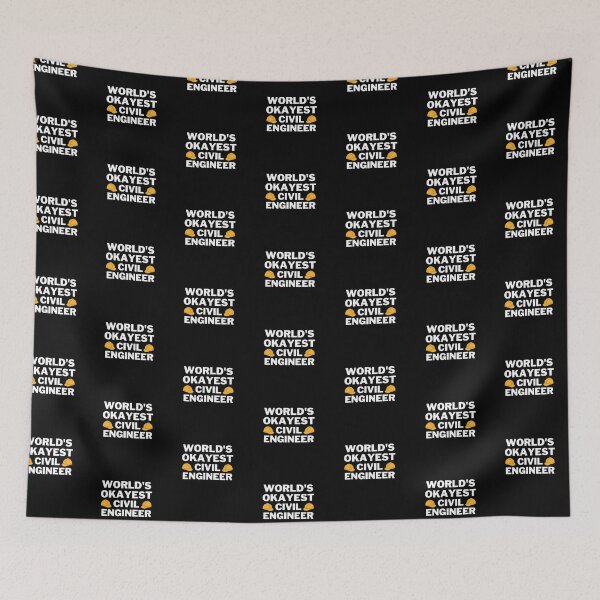 Item preview, World's Okayest And Best Civil Engineer designed and sold by livegood.