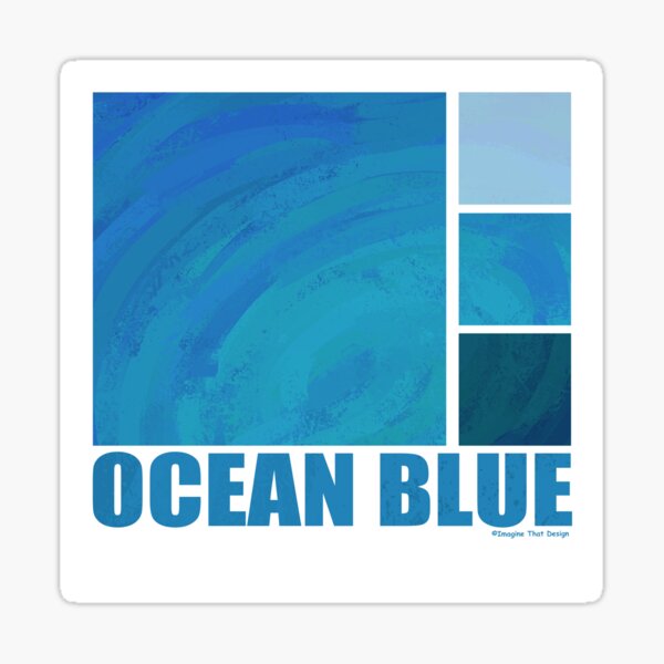 Item preview, Ocean Blue designed and sold by ImagineThatNYC.