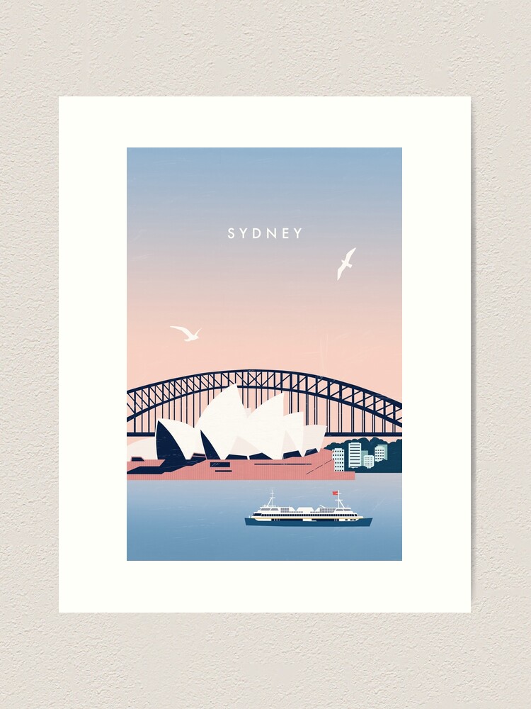 Thumbnail 1 of 3, Art Print, Sydney designed and sold by katinkareinke.