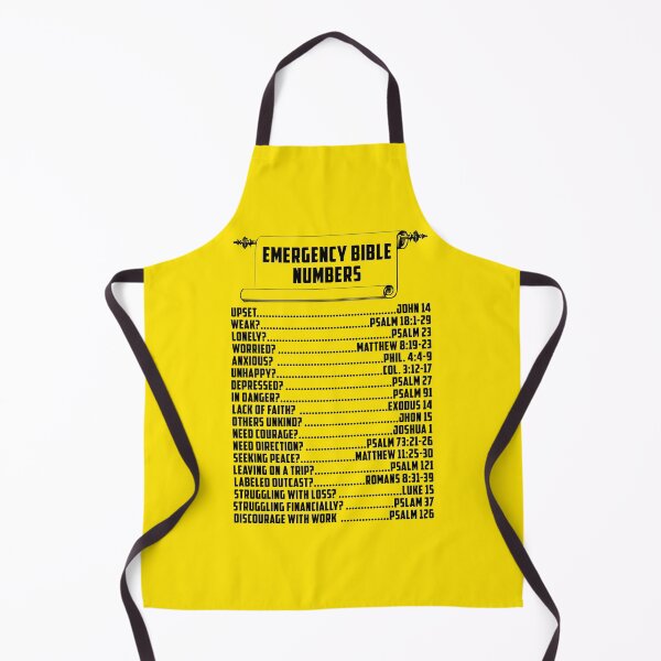 Item preview, Emergency Bible Numbers designed and sold by Exploring Religions Gift Shop.