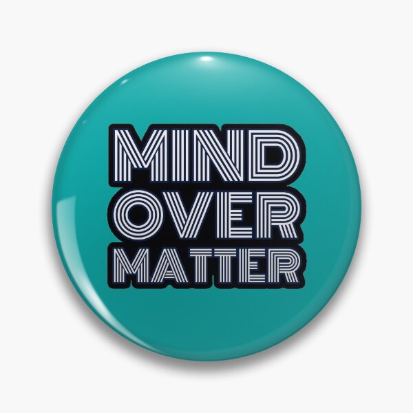 Item preview, Mind Over Matter - Motivation Workout Typography Art designed and sold by WolfSpiritCo.