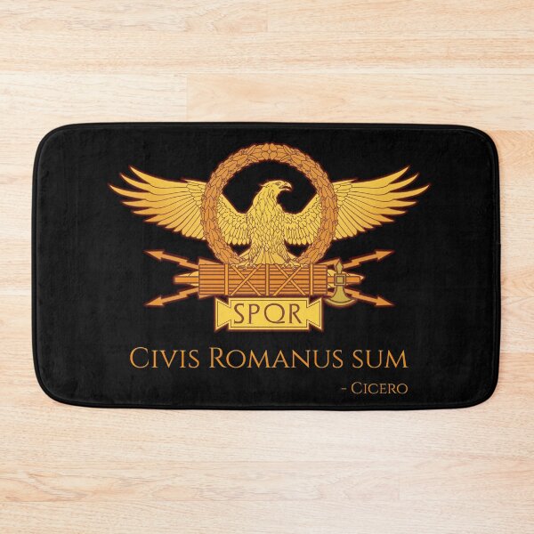 Item preview, Ancient Rome - Civis Romanus Sum - Cicero Quote - SPQR designed and sold by Styrman.