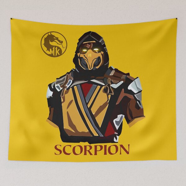 Item preview, Mortal Kombat Scorpion Half Body designed and sold by Shinobi23.