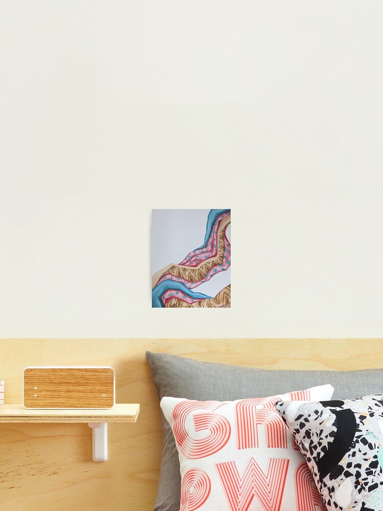 Aperçu 1 sur 3. Impression photo avec l'œuvre Tableau de tissus à motifs créée et vendue par mallorybernard.