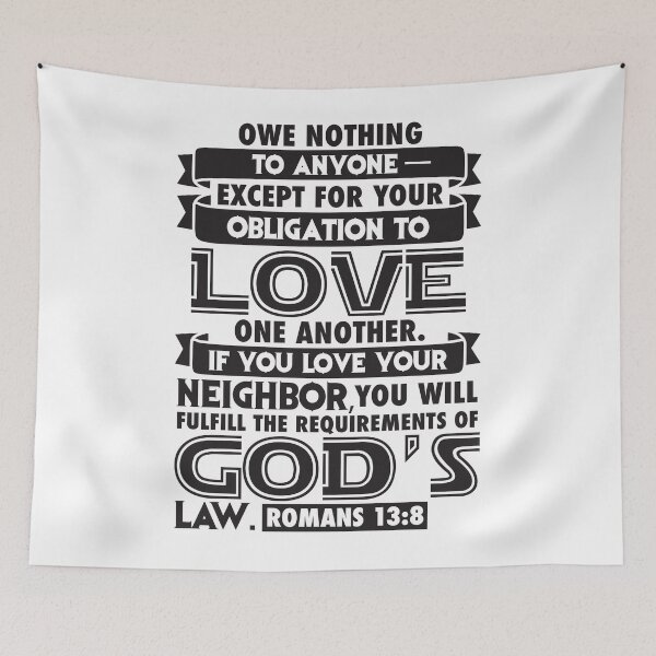 Item preview, Romans 13:8 designed and sold by plushism.