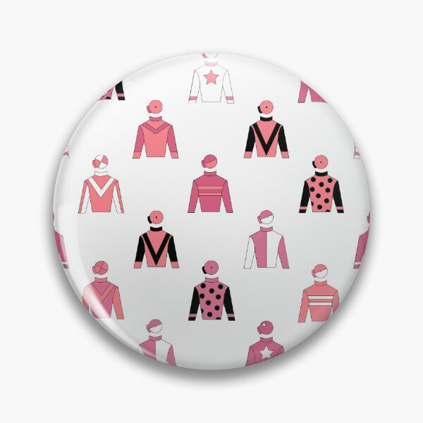 Item preview, Horse Racing Jockey Silks Blush Pink designed and sold by CreativeTwins.