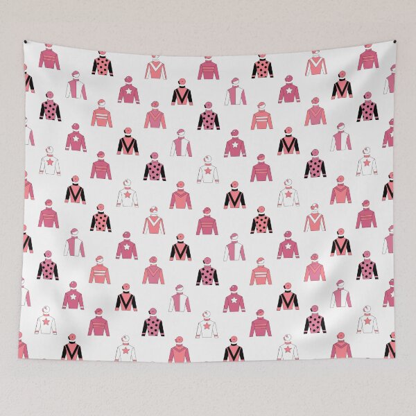 Item preview, Horse Racing Jockey Silks Blush Pink designed and sold by CreativeTwins.