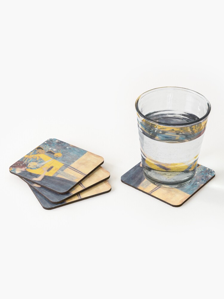 Alternate view of Gustav Klimt - Music Coasters (Set of 4)