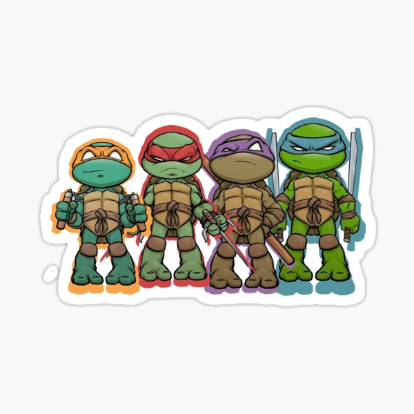 TMNT  Sticker for Sale by animinimal