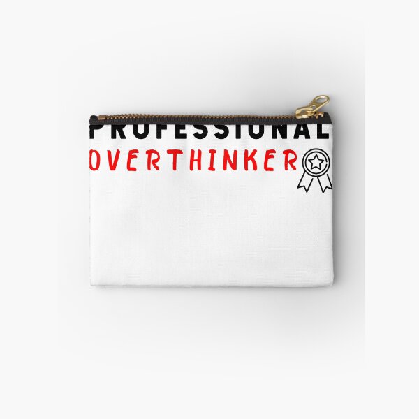Item preview, professional overthinker,professional overthinker t-shirt,professional overthinker stickers  designed and sold by younesennassiri.