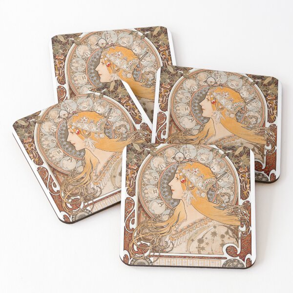 Item preview, Zodiac La Plume Illustration designed and sold by the-cold-dots.