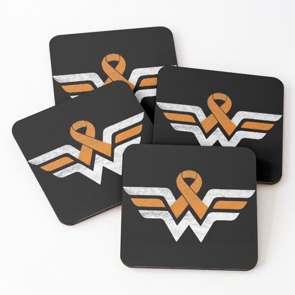 Item preview, Multiple Sclerosis (MS) Orange Awareness Ribbon  designed and sold by CrystalCrush.