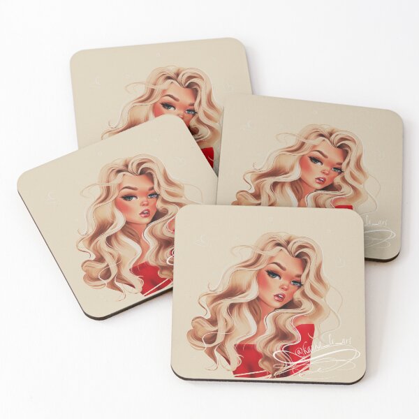 Item preview, blonde girl designed and sold by kankaloart.