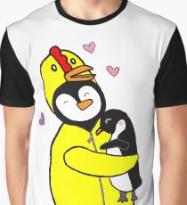 Penguin Hugs Graphic T-Shirt