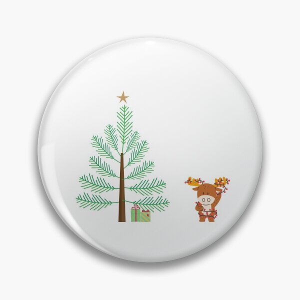 Artikelvorschau, Little and cute deer next to a Christmas tree. entworfen und verkauft von Onuta.