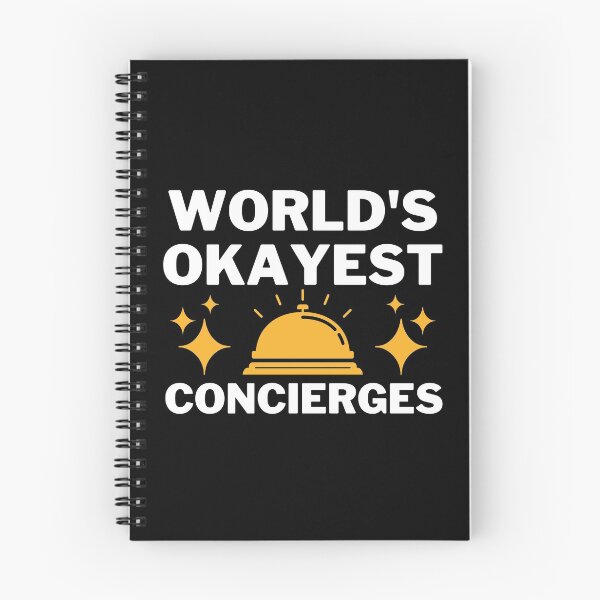 Item preview, World's Okayest And Best Concierge designed and sold by livegood.