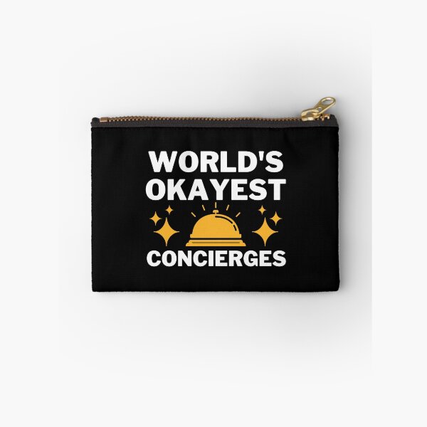 Item preview, World's Okayest And Best Concierge designed and sold by livegood.